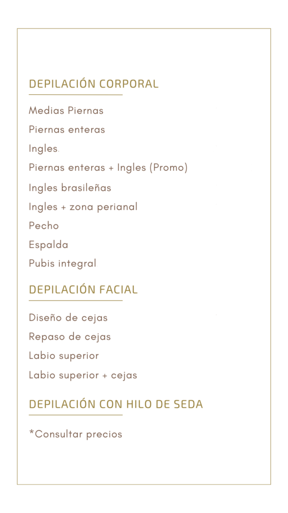 Valor depilacion con cera sales